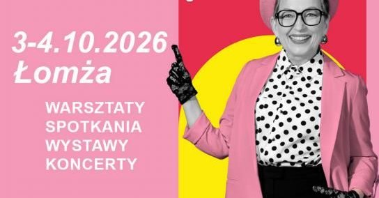Od 2 do 4 października w Łomży odbędą się wydarzenia w ramach ogólnopolskiego „Weekendu Seniora z Kulturą”. Miejskie instytucje kultury przygotowały spotkania, warsztaty, koncerty, wystawy i spektakle.